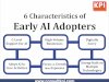 6 characteristics of early AI adopters